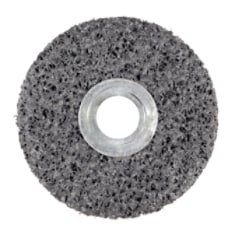 Scotch-Brite Clean and Strip Unitized Wheel, CS-UW, 7S Extra Coarse, 6" x 1" x 1", 2 per case