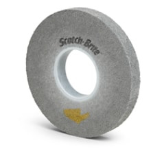 Scotch-Brite EXL Pro Deburring Convolute Wheel, EP-WL, 9S Fine, 8" x 3/4" x 3", 4 per case