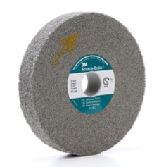 Scotch-Brite EXL Deburring Convolute Wheel, XL-WL, 8S Medium, 12" x 2" x 5", 1 per case