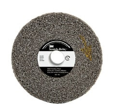 Scotch-Brite Multi-Finishing Convolute Wheel, MU-WL, 2S Fine, 4" x 1" x 1", 3 per case