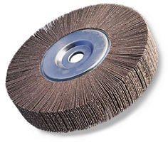 3M Flap Wheel 747D, P150 X-weight, 8" x 1-1/2" x 1", 3 per case