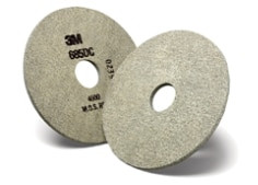 3M Diamond and CBN Wheels and Tools, 685DC TRIZ DIA PLSNG WHL 1A8, 8X3/8X1-1/4, 10 MIC, 1 per case