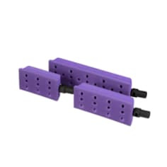 3M Hookit Dust Extraction Flexible Sanding Block 35829, Kit, 10 per case