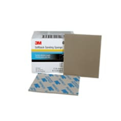 3M Softback Sanding Sponge 02601, 115 mm x 140 mm (4 1/2" x 5 1/2"), Ultrafine, 20 Sponges per packk, 6 Packs per case