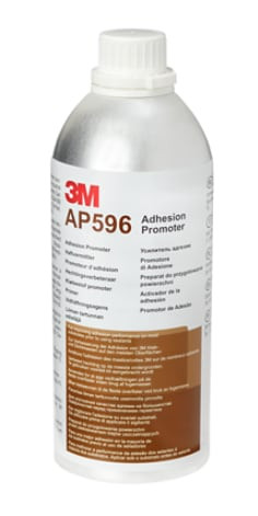 3M Adhesion Promoter AP596, Clear, 1000 mL Bottle, 8 per case
