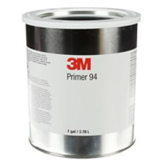 3M Tape Primer 94, Light Yellow, 1 Gallon (Can), 4 Bottles per case