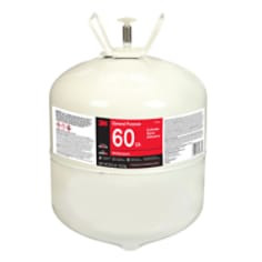 3M General Purpose 60 CA Cylinder Spray Adhesive Low VOC, Clear, Large Cylinder (Net Wt 27.2 lb), 1 Cylinder per case