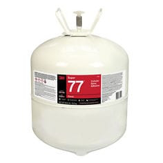 3M Super 77 Classic Cylinder Spray Adhesive, Red, Large, Net Wt 29.3 lb, 1 Each per case