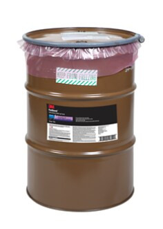 3M Fastbond Contact Adhesive 2000NF, Light Orange, 55 Gallon Open Head (50 Gallon Net), Drum
