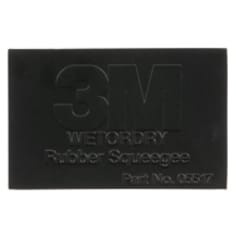 3M Wetordry Rubber Squeegee, 05517, 2-3/4" x 4 1/4", 50 per case