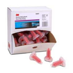 3M Dynamic Mixing System Nozzle 05847, Red for Fillers and Glazes, 50 Nozzles per carton, 6 Cartons per case
