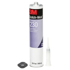 3M Scotch-Weld PUR Adhesive TS230, Off-White, 1/10 Gallon Cartridge, 5 Bottle per case