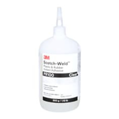 3M Scotch-Weld Plastic & Rubber"stant Adhesive PR100, Clear, 500 Gram, 1 Bottle per case