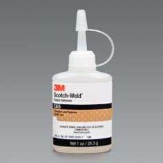 3M Scotch-Weld"stant Adhesive CA5, Clear, 1 fl oz, 12 Bottles per case