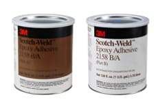 3M Scotch-Weld Epoxy Adhesive 2158, Gray, Part B/A, 2 Gallon, 2 kit per case