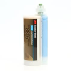 3M Scotch-Weld Low Odor Acrylic Adhesive DP8805NS, Green, 490 mL Duo-Pak, 6 per case