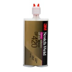 3M Scotch-Weld Epoxy Adhesive DP420NS, Black, 400 mL Duo-Pak, 6 per case