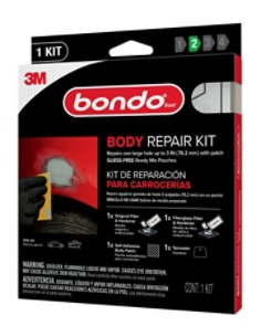 Bondo Body Repair Kit BRKIT-2PK-ES, Ready Mix Pouches, 2 oz, 6 per case