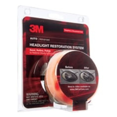 3M Headlight Lens Restoration System 39008, 4 per case