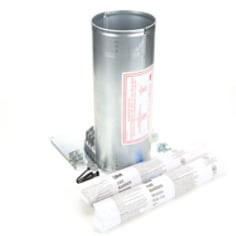 3M Fire Barrier Putty Sleeve DT400, 4" Round, 1 kit per case