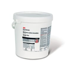 3M Fire Barrier Mortar, Gray, 5 Gallon (Pail), 1 Each per drumum
