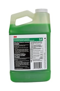 3M Quat Disinfectant Cleaner Concentrate 5A, 0.5 Gallon, 4 Bottles per case
