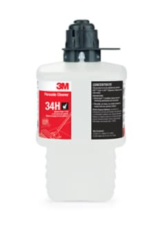 3M Peroxide Cleaner Concentrate 34H, Gray Cap, 2 Liter, 6 per case