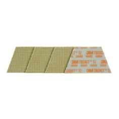 3M Trizact Diamond TZ Abrasive Pads, Gold, 4 Pads per carton, 4 Cartons per case