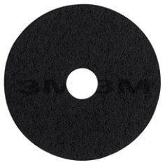 3M Black Stripper Pad 7200, 455 mm x 82 mm, 18", 5 per case