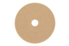 3M Tan Burnish Pad 3400, 18", 5 per case