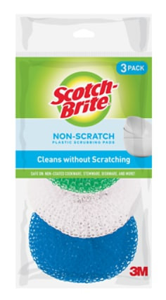 Scotch-Brite All Surface Scrubbing Pad, 215-FW, 12/3