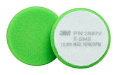 3M Finesse-it Advanced Foam Buffing Pad, 28872, 3-1/2", Green, 10 per bag, 50 per case