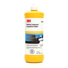 3M Rubbing Compound, 05973, 1 qt (32 fl oz/946 mL), 6 bottles per case