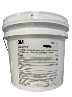 3M Scotchcast Re-enterable Electrical"sulating Resin 2123D, (2.2 GALLONS), 1 per case