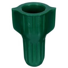 3M Secure Grip Wire Connector SG-G POUCH, Green Grounding, 100 per pouch, 1000 per case