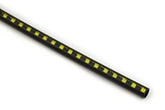 3M Automotive Heat Shrink Tubing SMS, .220"ch I.D., Yellow Squares, 50 mm Length, 14,000 pieces per carton, 14000 per case
