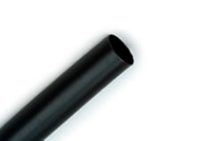 3M Heat Shrink Thin-Wall Tubing FP-301VW 3/32-Black-500', 500 ft Length per spool, 3 rolls per case