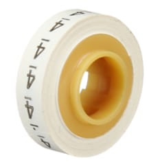 3M ScotchCode Wire Marker Tape Refill Roll SDR-4, 50 rolls per case