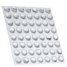 3M Bumpon Protective Products SJ5303, Clear, 3000 per case