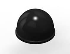 3M Bumpon Protective Products SJ61A2 Black, 10,000 per case