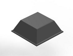 3M Bumpon Protective Products SJ5523 Gray, 1000 per case