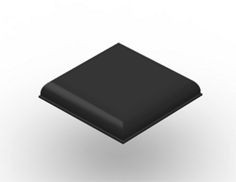 3M Bumpon Protective Products SJ5705SBCC, Black, 1000 per case