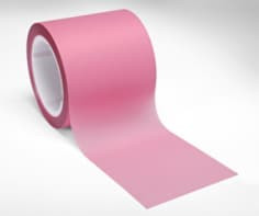 3M Lapping Film 261X, 3.0 Micron Roll, 4" x 150 ft x 3" ASO Keyed Core, 4 per case