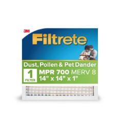 Filtrete Electrostatic Air Filter 700 MPR 711-4, 14" x 14" x 1" (35.5 cm x 35.5 cm x 2.5 cm)