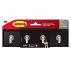 Command Slate Key Rail, HOM-18S-ES, 1 Rail, 6 Strips