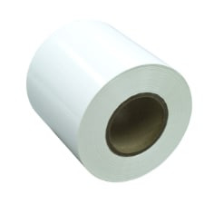 3M Press Printable Label Material 7331/7860, White Polyester Gloss, 6" x 1668 ft, 1 roll per case