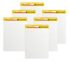 Post-it Meeting Chart 559VP, White, Promo 4+2 free, 63,5x76,2cm, 30 Shts/EA, 6 EA per case, 100% PEFC, SGSCH-PEFC-COC-110078