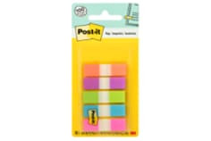 Post-it Flags 683-5CB2, 5 Colors, 0.47" X 1.7", 6 Pack per carton, 4 Carton per case