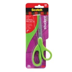 Scotch 7" Student Scissors, 1407S-MIX, 6 per inner, 6"ners per case, 36/1