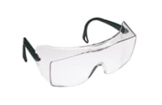 3M OX Protective Eyewear 2000, 12166-00000-20 Clear Anti-Fog Lens, Black Secure Grip Temple 20 per case